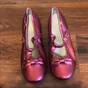 Pampili brand new pink shoes size 3Y